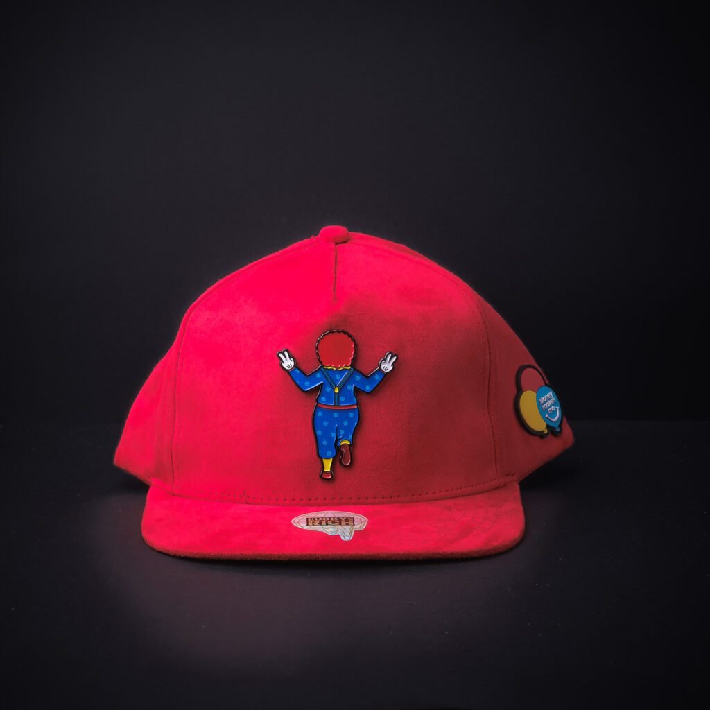 Gorra Mr Kash Chino Antrax  Payaso Color Rojo