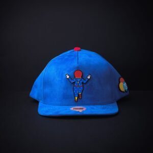 memoria 2-2079 Gorra Mr Cash El Chino Antrax Payaso Color Azul