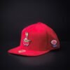 Gorra Mr Kash Don Cangrejo Color Rojo