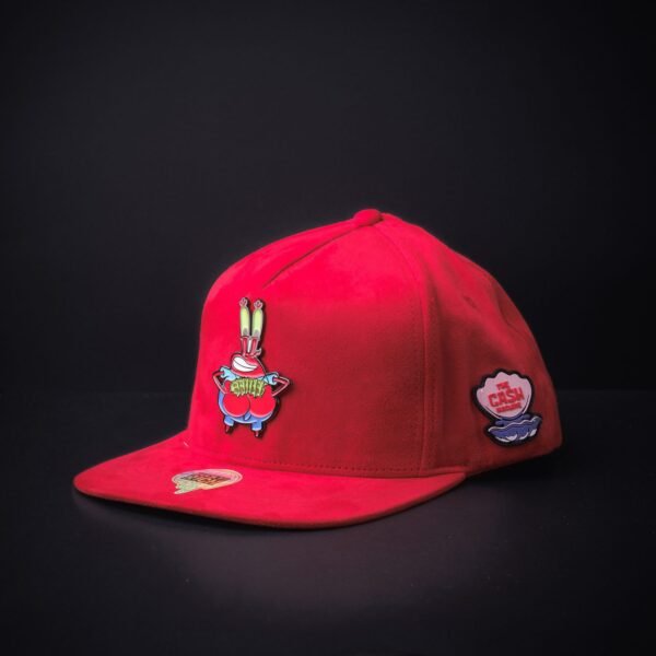 Gorra Mr Kash Don Cangrejo Color Rojo