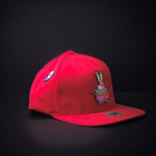 Gorra Mr Kash Don Cangrejo Color Rojo