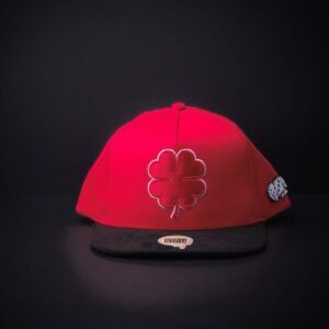 Gorra Mr Kash Luckin Trébol Color Roja