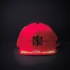 Gorra Mr Kash Money Magnet Color Rojo Con Placa Snapback