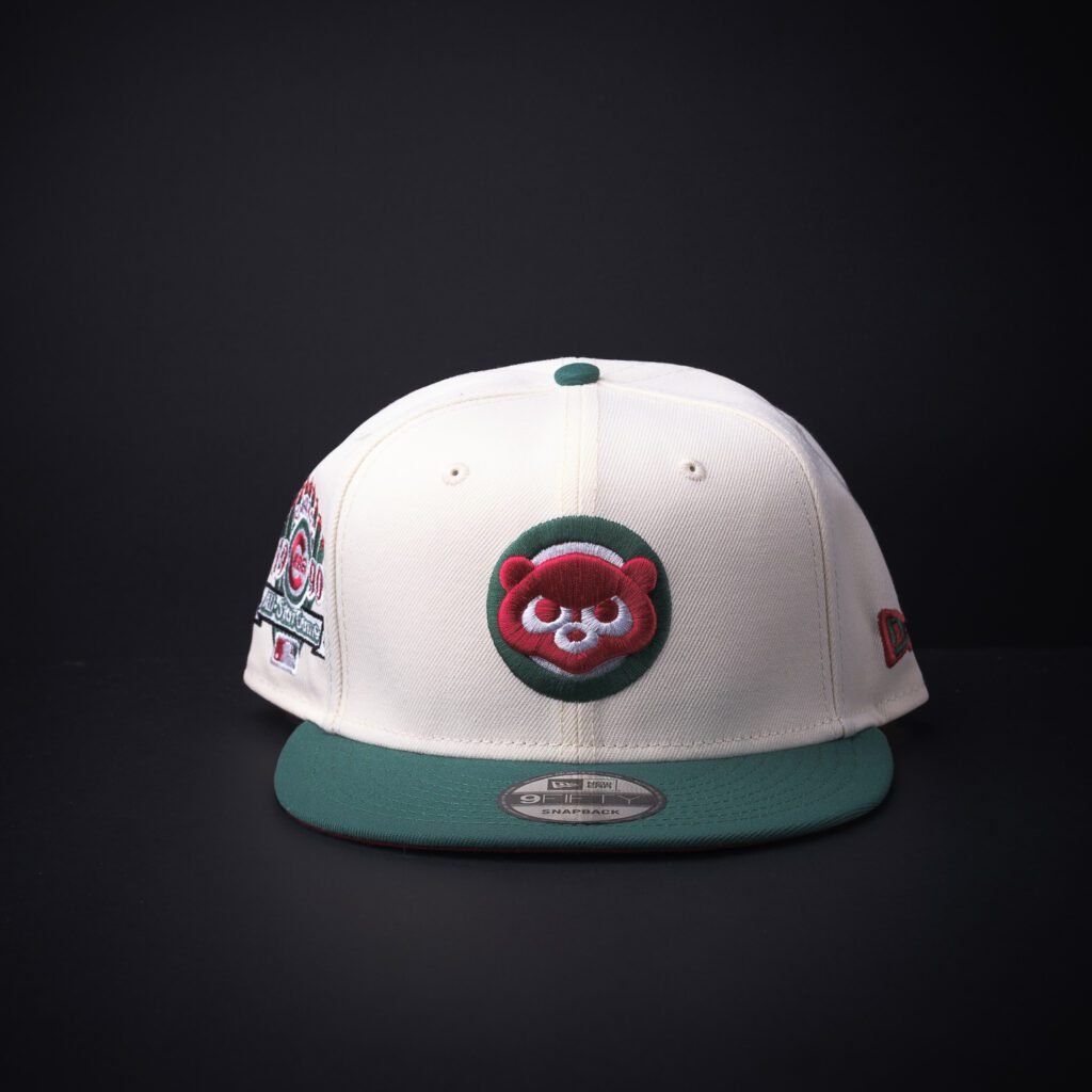Gorra New Era 9Fifty Chicago Cubs Snapback Color Being/Verde