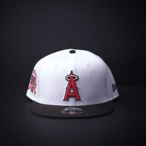 memoria 2-216 Gorra New Era 9Fifty Los Angeles Snapback Color Blanca/Negro