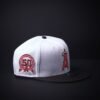 Gorra New Era 9Fifty Angelinos Snapback Color Blanca/Negro