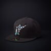 Gorra New Era 59Fifty Miami Marlins Exclusiva Cerrada Color Negra