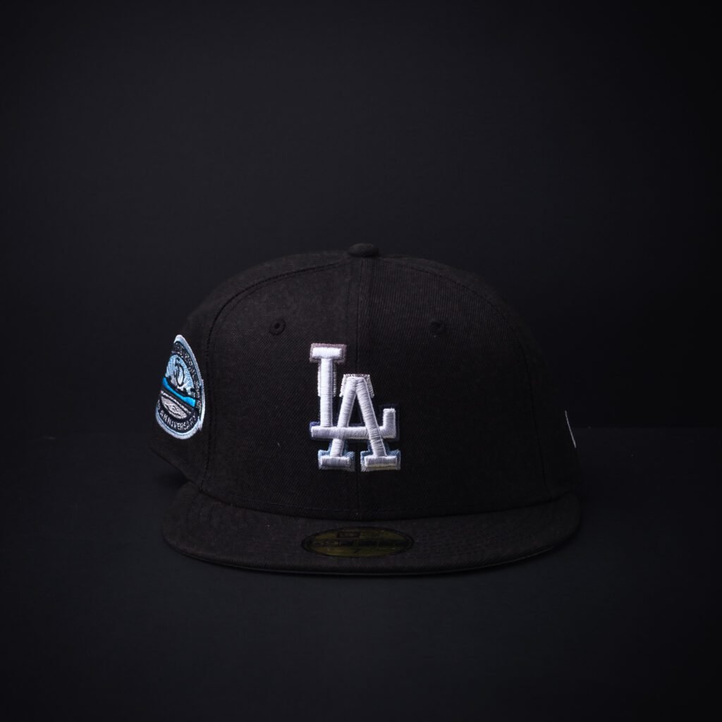 Gorra New Era 59Fifty Los Angeles Dogers  Exclusiva Cerrada Color Negra