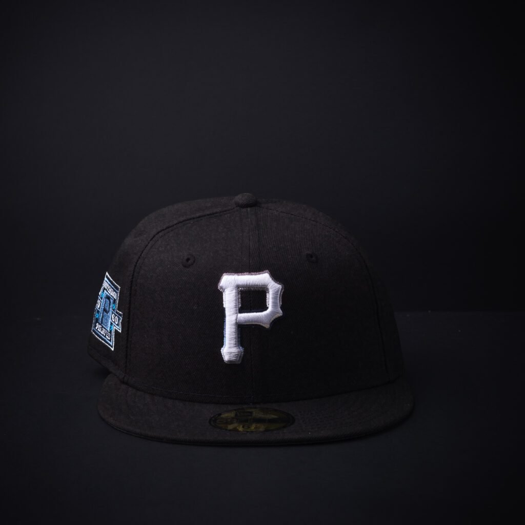 Gorra New Era 59Fifty Piratas Pittsburgh Exclusiva  Cerrada Color Negra