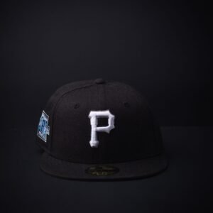 memoria 2-240 Gorra New Era 59Fifty Piratas Pittsburgh Exclusiva  Cerrada Color Negra