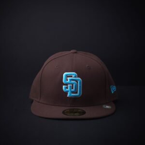 memoria 2-260 Gorra New Era 59Fifty San Diego Padres  Fathers Day Cerrada Color Cafe