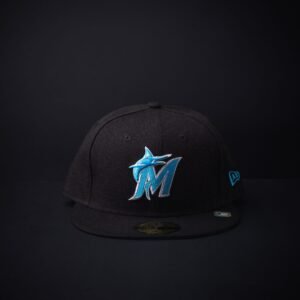 memoria 2-268 Gorra New Era 59Fifty Miami Marlins Father Day Cerrada Color Negra