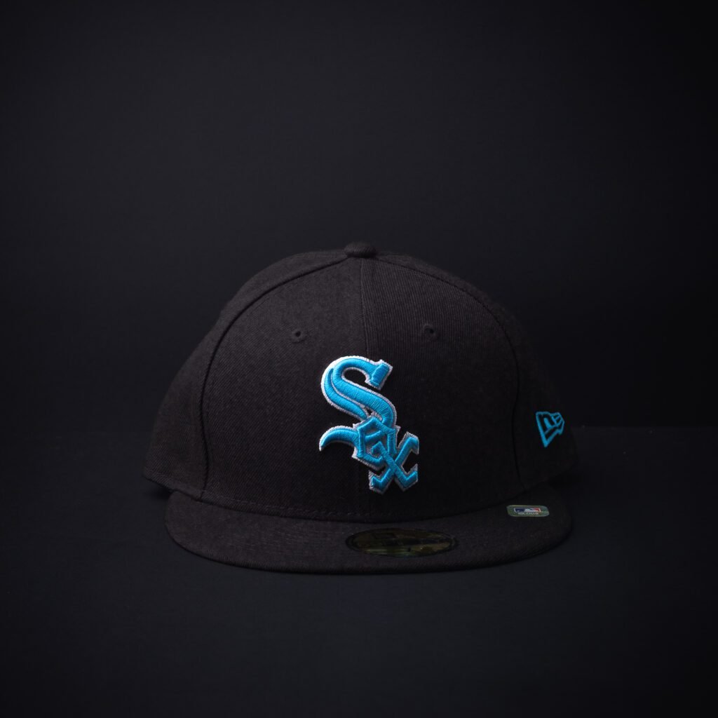 Gorra New Era 59Fifty Chicago White Sox Cerrada Color Negro Fathers Day