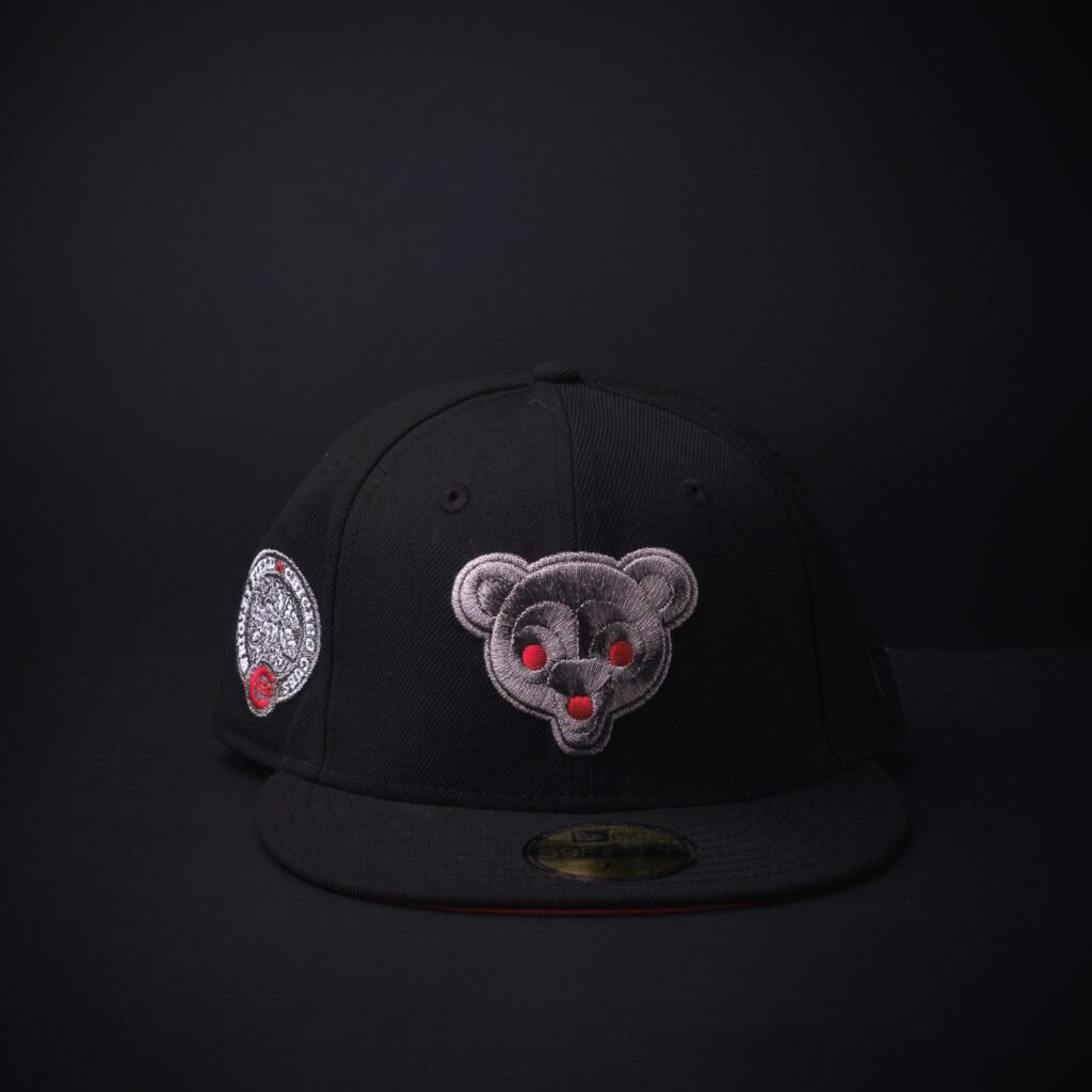 Gorras New Era 59 Fifty Chicago Cubs Exclusivas Cerrada Color Negro
