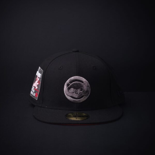 Gorra New Era 59 Fifty Chicago Cubs Exclusiva Cerrada Color Negra