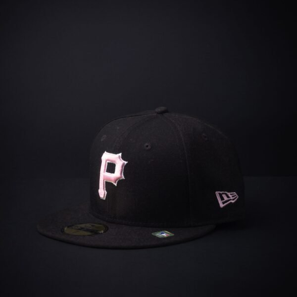 Gorra New Era 59 Fifty Pittsburgh Piratas Mothers Day Cerrada Color Negra