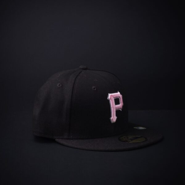 Gorra New Era 59 Fifty Pittsburgh Piratas Mothers Day Cerrada Color Negra