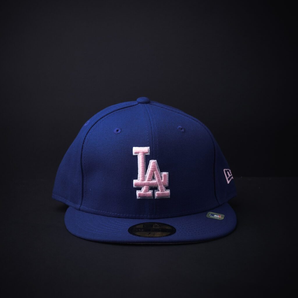Gorra Nwe Era 59 Fifty Los Ángeles Mother Day Cerrada Color Azul