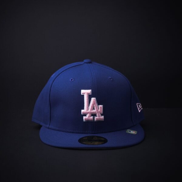 Gorra Nwe Era 59 Fifty Los Ángeles Mother Day Cerrada Color Azul