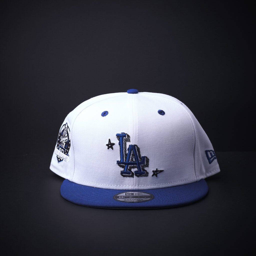 Gorra New Era 9Fifty Los Ángeles Snapback Color Blanca/Azul