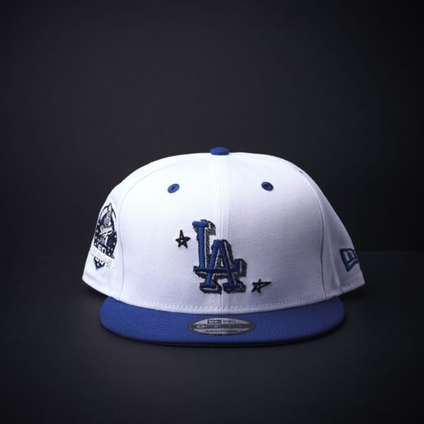 Gorra New Era 9Fifty Los Ángeles Snapback Color Blanca/Azul