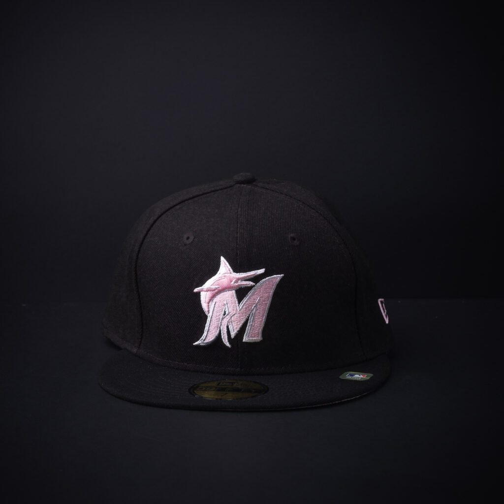 Gorra New Era 59 Fifty  Miami Marlins Mothers Day Cerrada