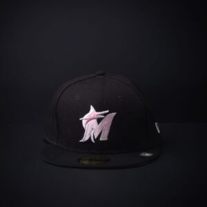 memoria 2-381 Gorra New Era 59 Fifty  Miami Marlins Mothers Day Cerrada