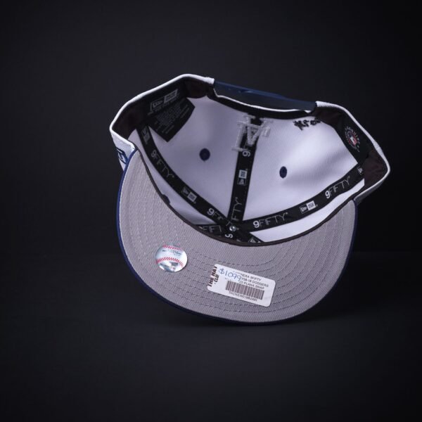 Gorra New Era 9Fifty Los Ángeles Snapback Color Blanca/Azul