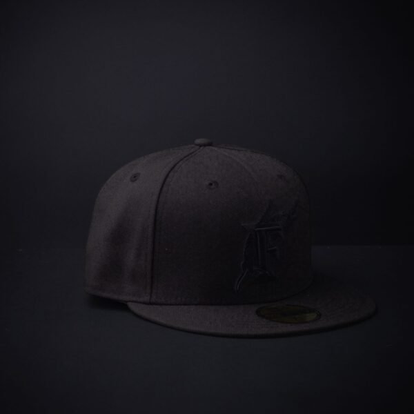 Gorra New Era 59 Fifty Miami Marlins Cerrada Color Negra