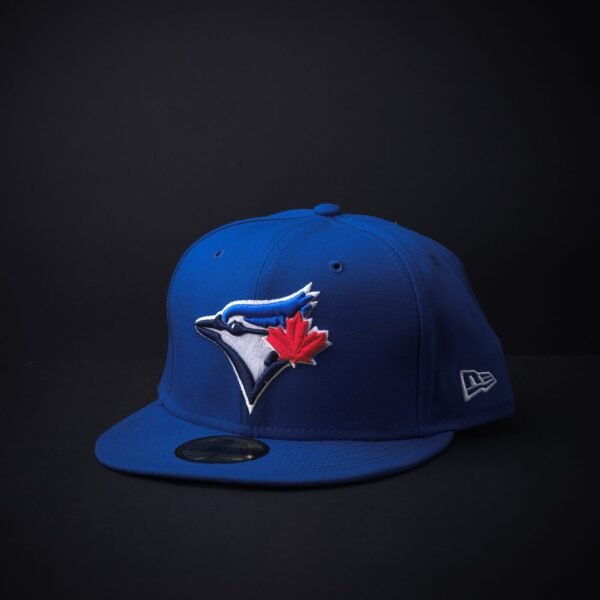 Gorra New Era 59 Fifty Blue Jays Cerrada  Color Azul