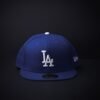 Gorra New Era 59 Fifty Los Ángeles Cerrada Color Azul