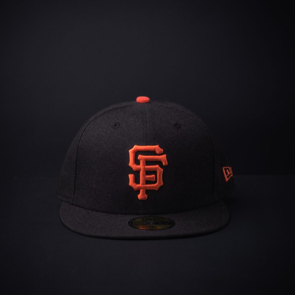 Gorra New Era 59 Fifty Gigantes de San Francisco Cerrada Color Negra