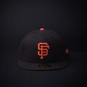memoria 2-437 Gorra New Era 59 Fifty Gigantes de San Francisco Cerrada Color Negra
