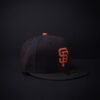 Gorra New Era 59 Fifty Gigantes de San Francisco Cerrada Color Negra