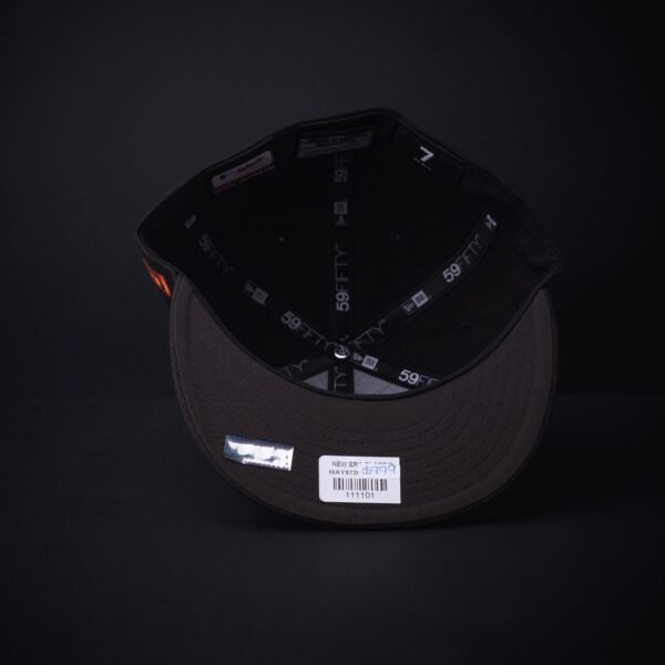 Gorra New Era 59 Fifty Gigantes de San Francisco Cerrada Color Negra