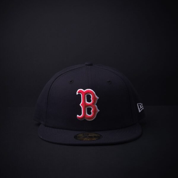 Gorra New Era 59 Fifty Boston Clasica Azul Marino