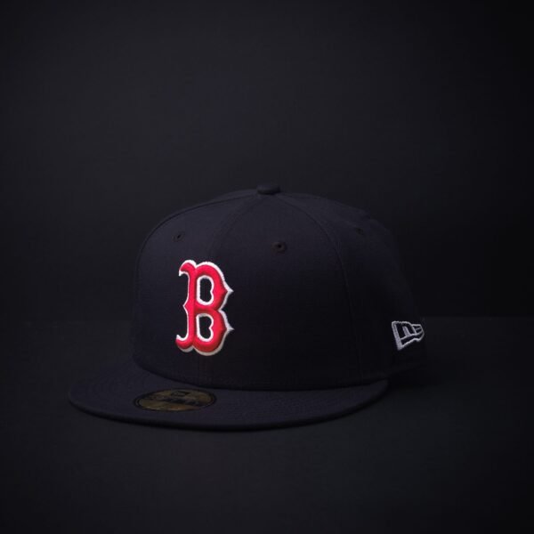 Gorra New Era 59 Fifty Boston Clasica Azul Marino
