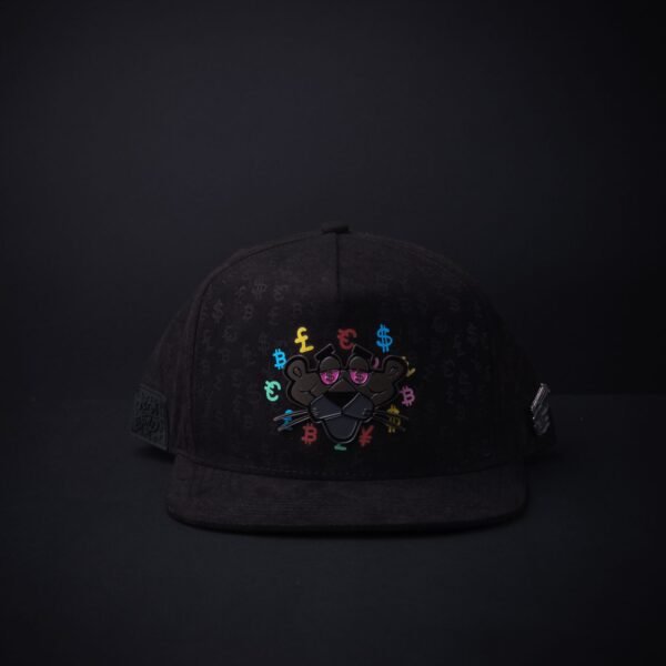 Gorra Cash Only Pantera Negra Metalica