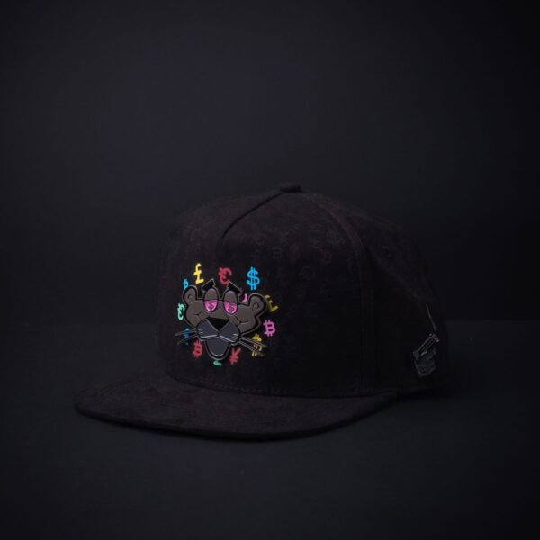 Gorra Cash Only Pantera Negra Metalica