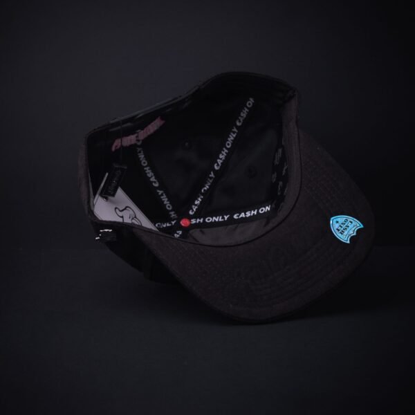 Gorra Cash Only Pantera Negra Metalica