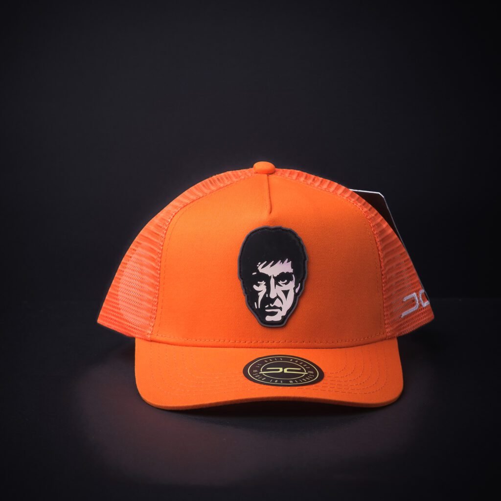Gorra Jc Hats Tony Face - Naranja Certificado De Autenticidad