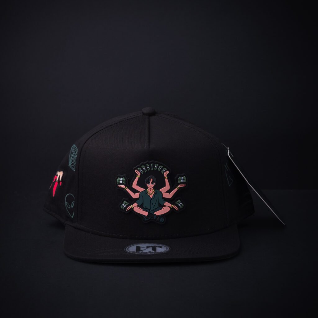 Gorra Jc Hats Edición Pacas De Billetes-Negro Certificado De Autenticidad