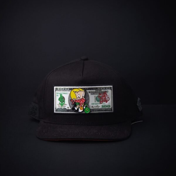 Gorra Cash Only Rich Dollar Black