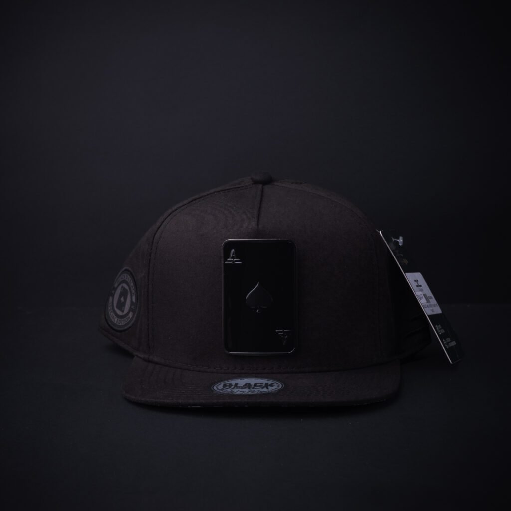 Gorra Jc Hats Black On Black Poker Certificado De Autenticidad