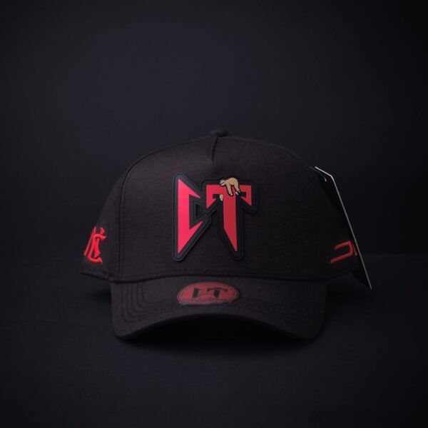 Gorra Jc Hats Ct Natanael Cano Black / Red Certificado De Autenticidad