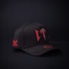 Gorra Jc Hats Ct Natanael Cano Black / Red Certificado De Autenticidad