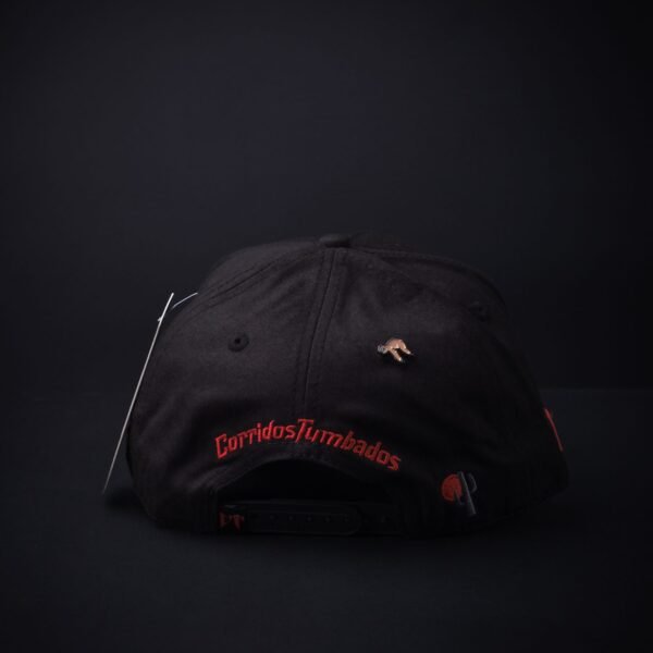 Gorra Jc Hats Ct Natanael Cano Black / Red Certificado De Autenticidad
