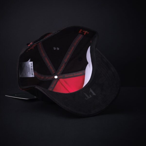 Gorra Jc Hats Ct Natanael Cano Black / Red Certificado De Autenticidad