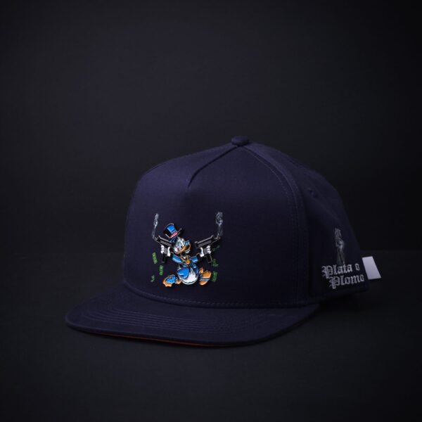 Gorra Cash Only Mc Pato Plata O Plomo - Negra