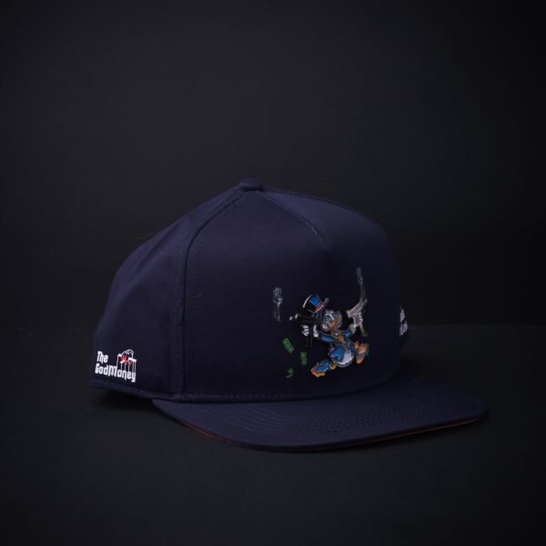 Gorra Cash Only Mc Pato Plata O Plomo - Negra